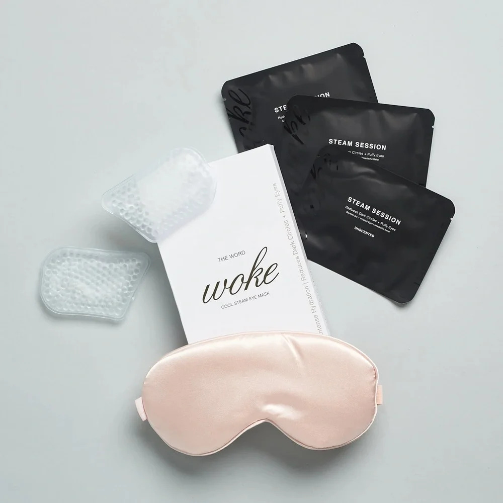 NIB Woke Cool Steam Eye Mask